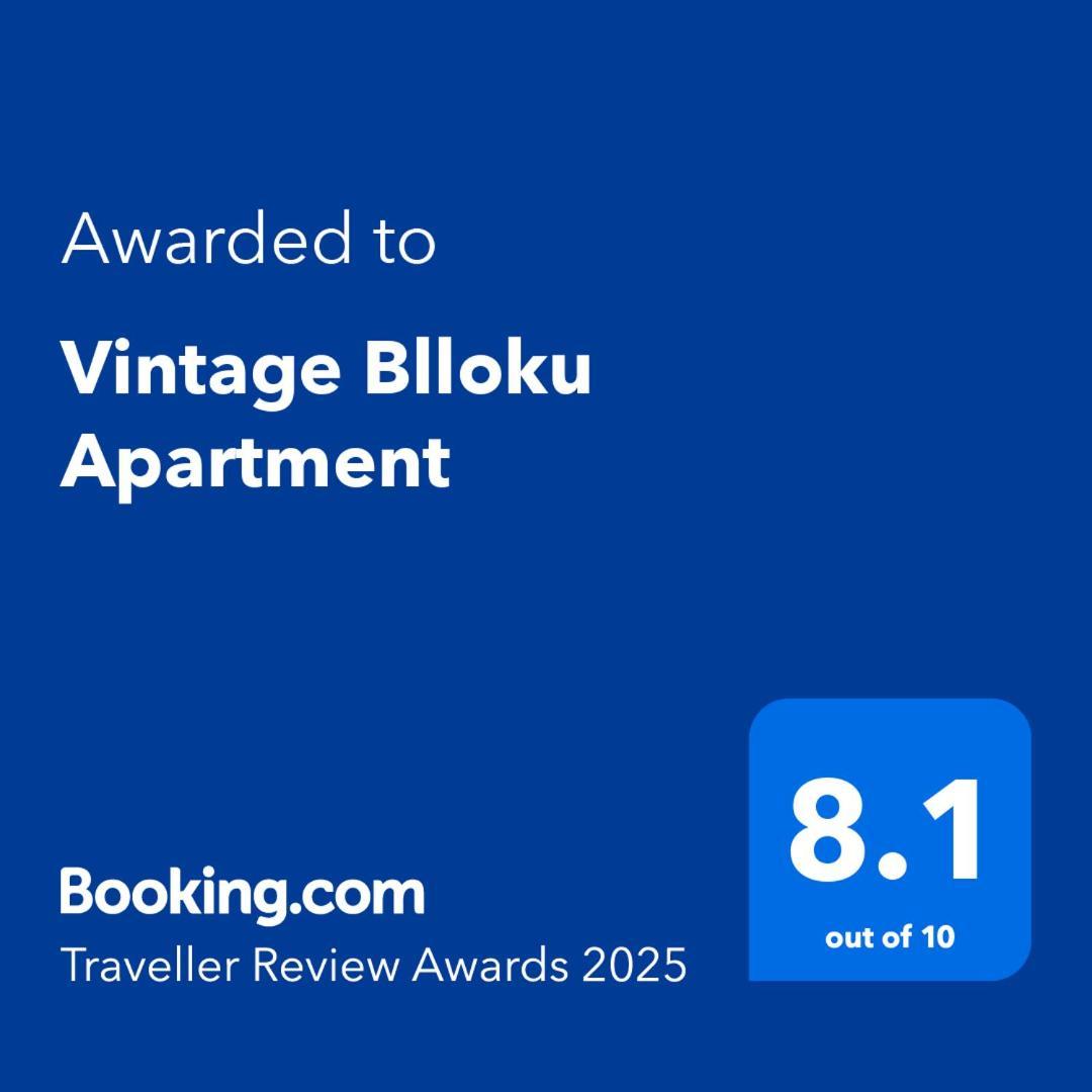 Vintage Blloku Apartment Tirana Exterior photo